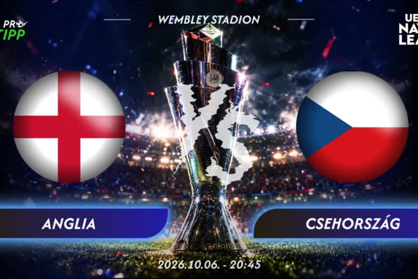 Anglia – Csehország tipp