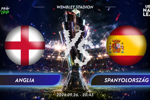 Anglia – Spanyolország tipp
