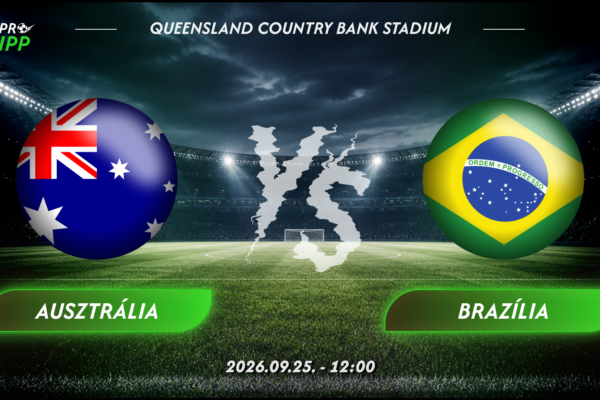 Ausztrália – Brazília tipp