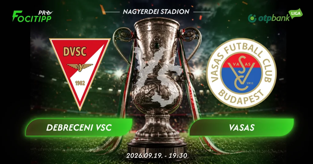 Debreceni VSC – Vasas tipp