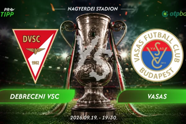 Debreceni VSC – Vasas tipp