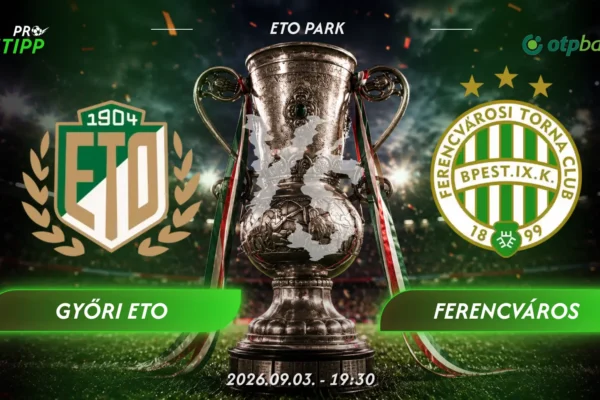 Győri ETO – Ferencváros tipp
