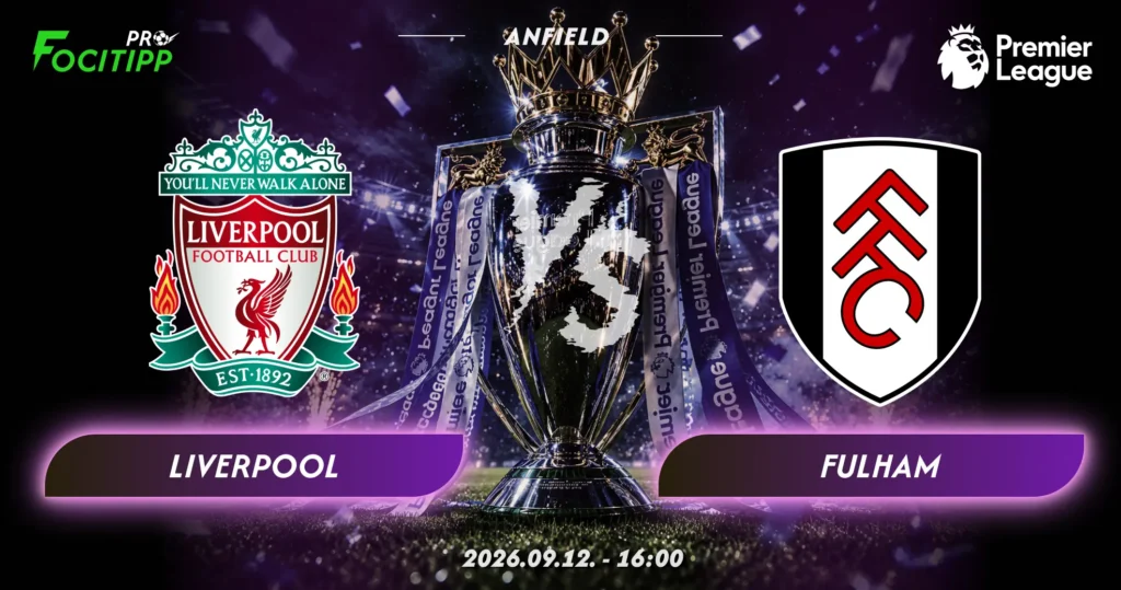 Liverpool – Fulham tipp