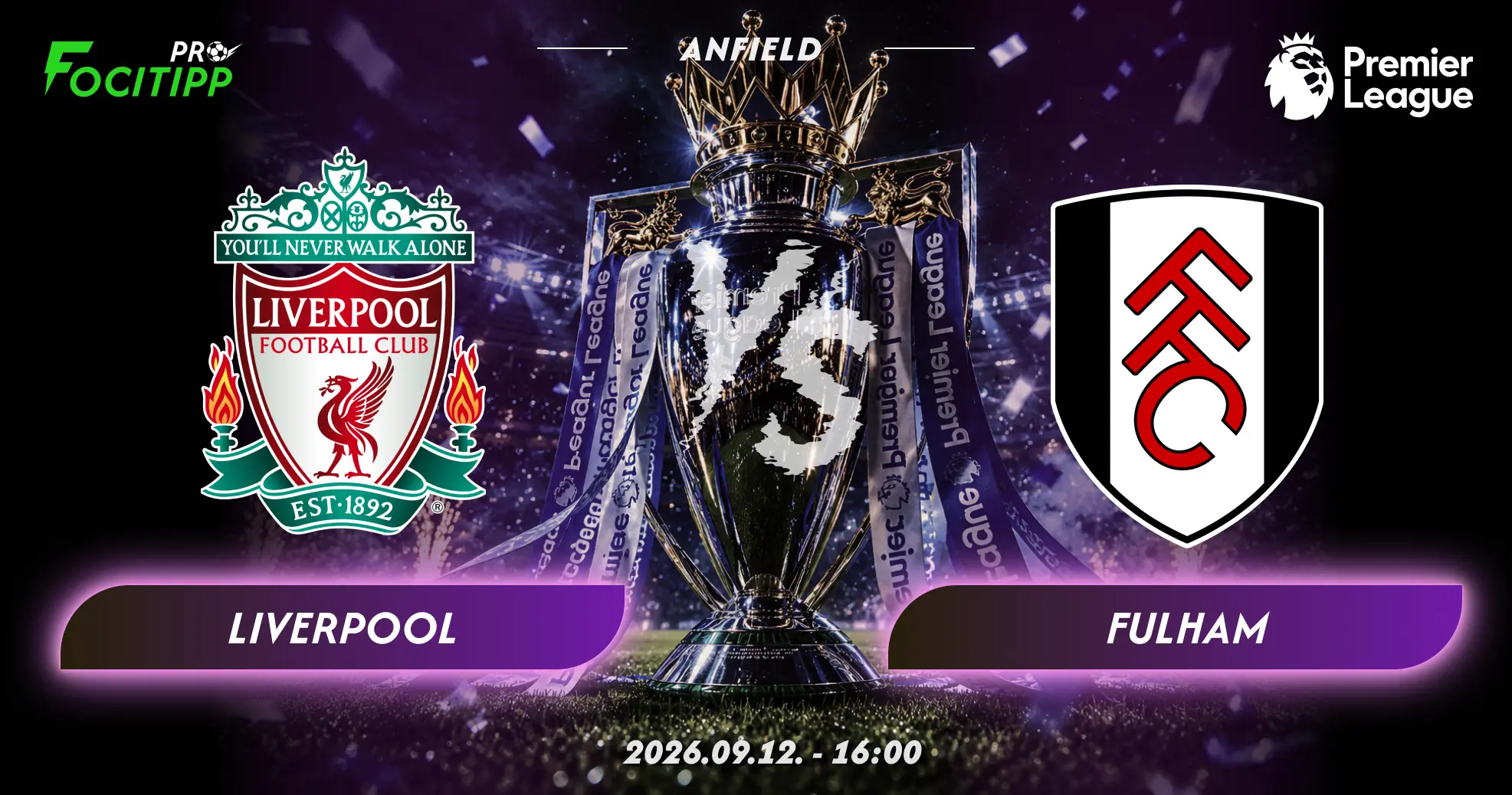 Liverpool – Fulham tipp