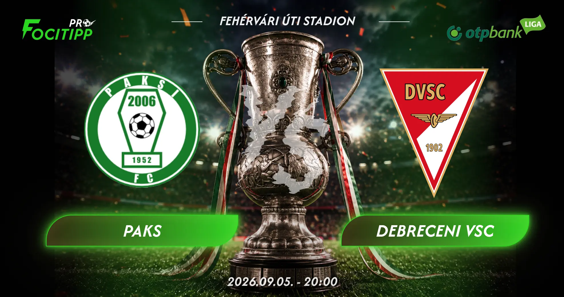 Paks – Debreceni VSC tipp