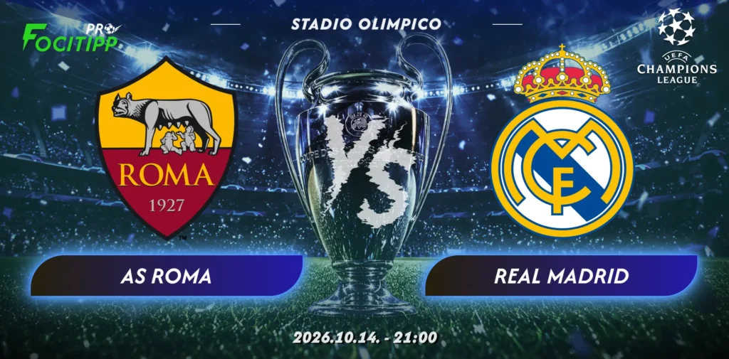 AS Roma – Real Madrid tipp