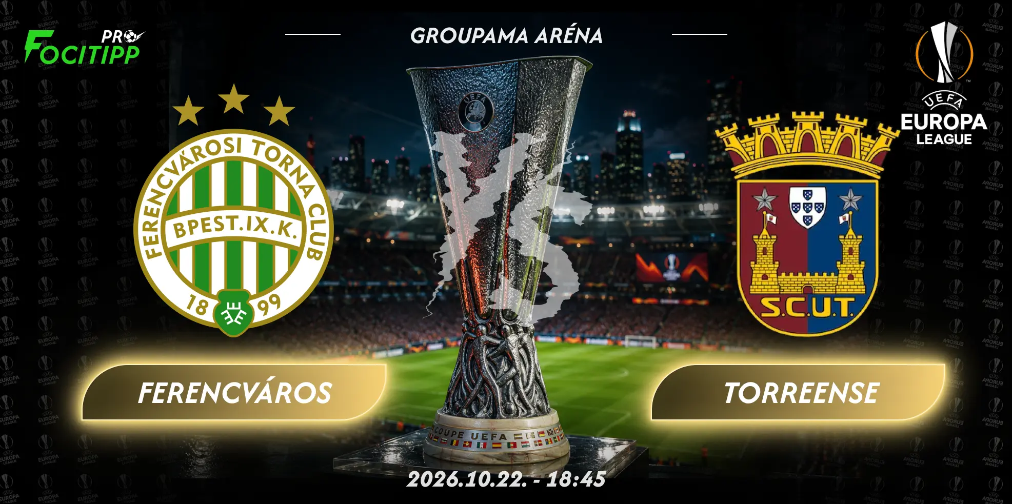 Ferencváros – Torreense tipp