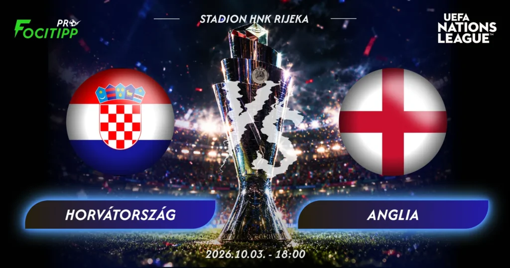 Horvátország – Anglia tipp