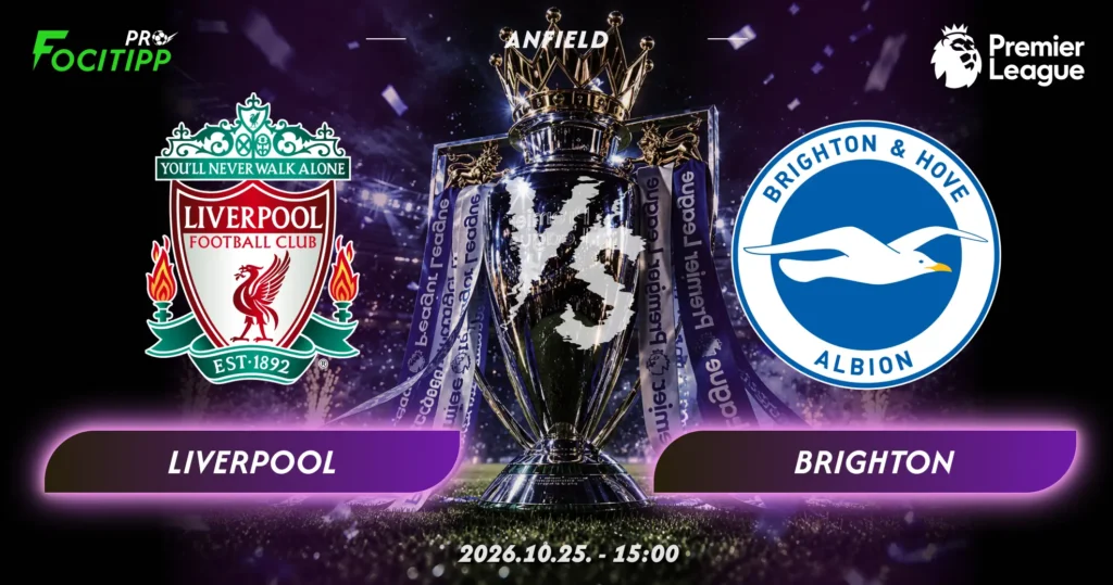 Liverpool – Brighton tipp