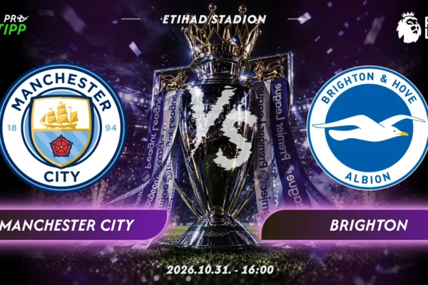 Manchester City – Brighton tipp