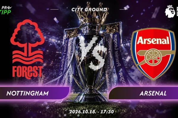 Nottingham Forest – Arsenal tipp