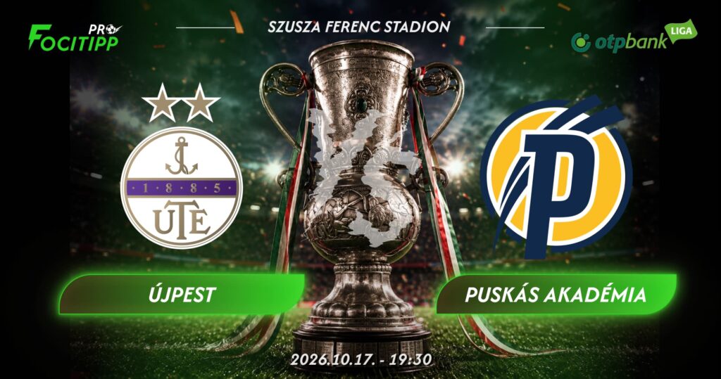 Újpest – Puskás Akadémia tipp
